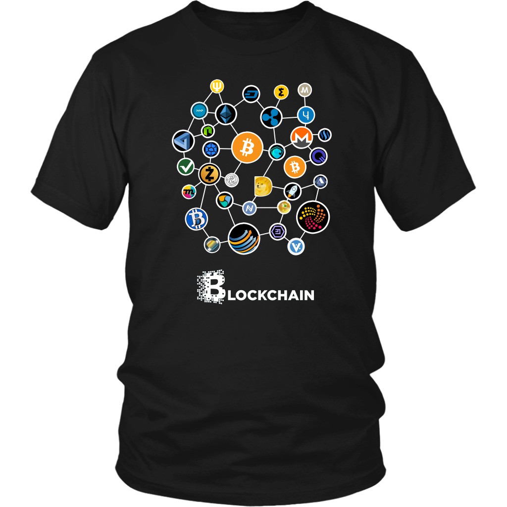 เสื้อยืดสำหรับผู้ชาย blockchain crypto blockchain crypto blockchain