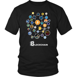 เสื้อยืดสำหรับผู้ชาย blockchain crypto blockchain crypto blockchain