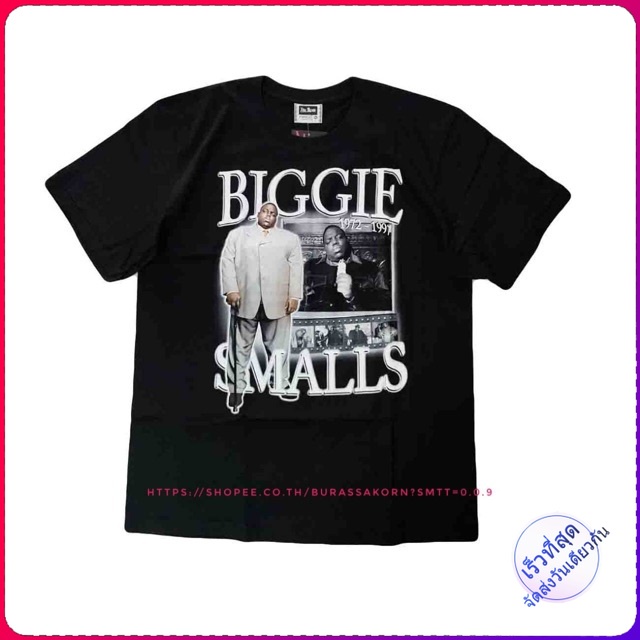 เสื้อยืด BIGGIE HipHop เสื้อสตรีท Biggie Hiphop tshirt