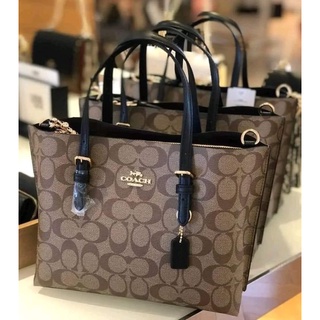 ❤️พร้อมส่ง🇺🇸ของแท้💯USA NEW COACH MOLLIE TOTE 25