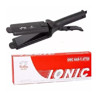 SUPER V INTER Ionic Hair-Flatter Dee Dee SU 389 เครื่องหนีบผม (ขนาดใหญ่) มีหวี กล่องแดง  27524