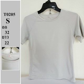 เสื้อกีฬาแบรนด์แท้ มือสอง ไซด์ S อก 32 ยาว 22 รหัส T0205