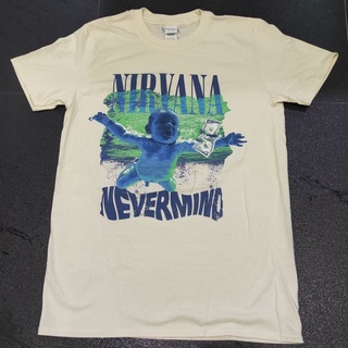 เสื้อวง Nirvana never mind ลิขสิทธิ์แท้2022 S-3XL