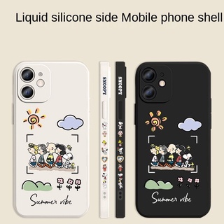 เคสโทรศัพท์มือถือซิลิโคนลายการ์ตูน Snoopy สําหรับ Samsung Galaxy A72 A52 5G A32 4G A42 5G