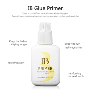 (ร้านในไทย)IB Glue Primer ไพรเมอร์ทาขนตาก่อนต่อ#ช่วยให้ติดทน…