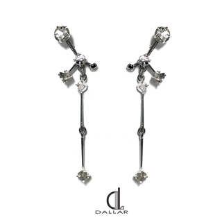 Dallar/Grand Pyrite (L) Earrings