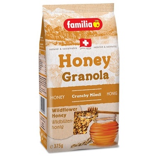 Familia Honey Granola แฟมิเลีย กราโนล่า  375g.