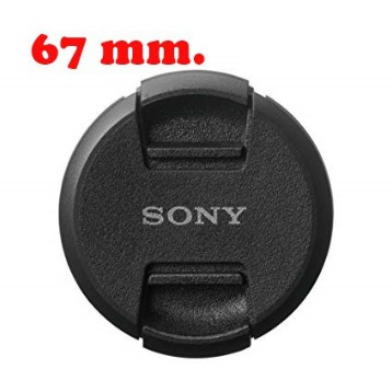 ฝาปิดหน้าเลนส์ Sony (LENS CAP SONY 67 MM) #0713
