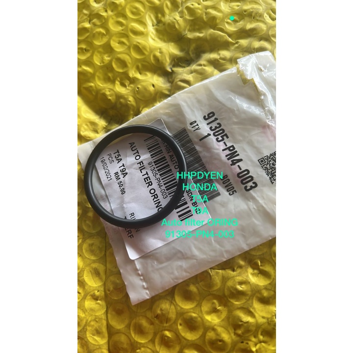 HONDA CITY T9A, JAZZ T5A AUTO FILTER ORING [91305-PN4-003] (ชิ้น) !!!!!