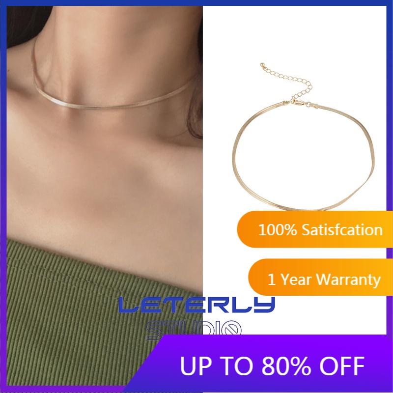 WADIins และสร้อยคอสไตล์มินิมอล โซ่กระดูกไหปลาร้าป่า F312