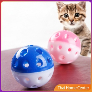 ลูกบอล""กุ๊งกิ๊ง""สองสีาสติกของเล่นสำหรับสัตว์เลี้ยง ของเล่นหนู บอลแมว Two-color ball pet toy