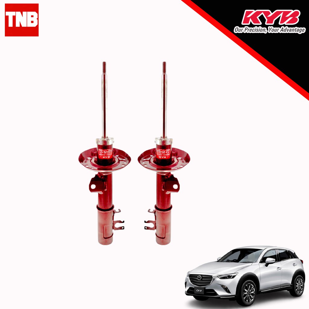 โช๊คอัพ Mazda Cx-3 มาสด้า ซีเอ็กซ์3 ปี 2015-2019 Super red kayaba kyb