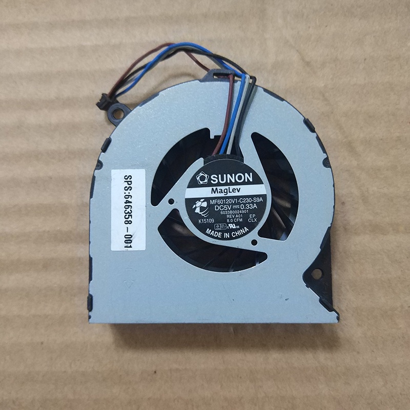 ใหม่สําหรับ HP 646285-001 646358-001 646357-001 UDQFRJA01D1N MF60120V1-C230-S9A 6033B0024901 พัดลมซี