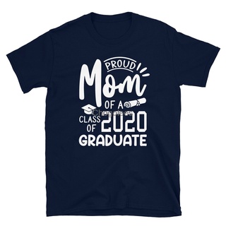 เสื้อยืดผ้าฝ้ายพิมพ์ลายขายดี เสื้อยืด พิมพ์ลาย Proud mom of a class of 2022