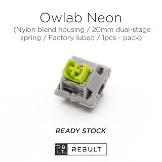 Owlab Neon (Linear) สวิตช์เชิงกล สําหรับคีย์บอร์ดเชิงกล