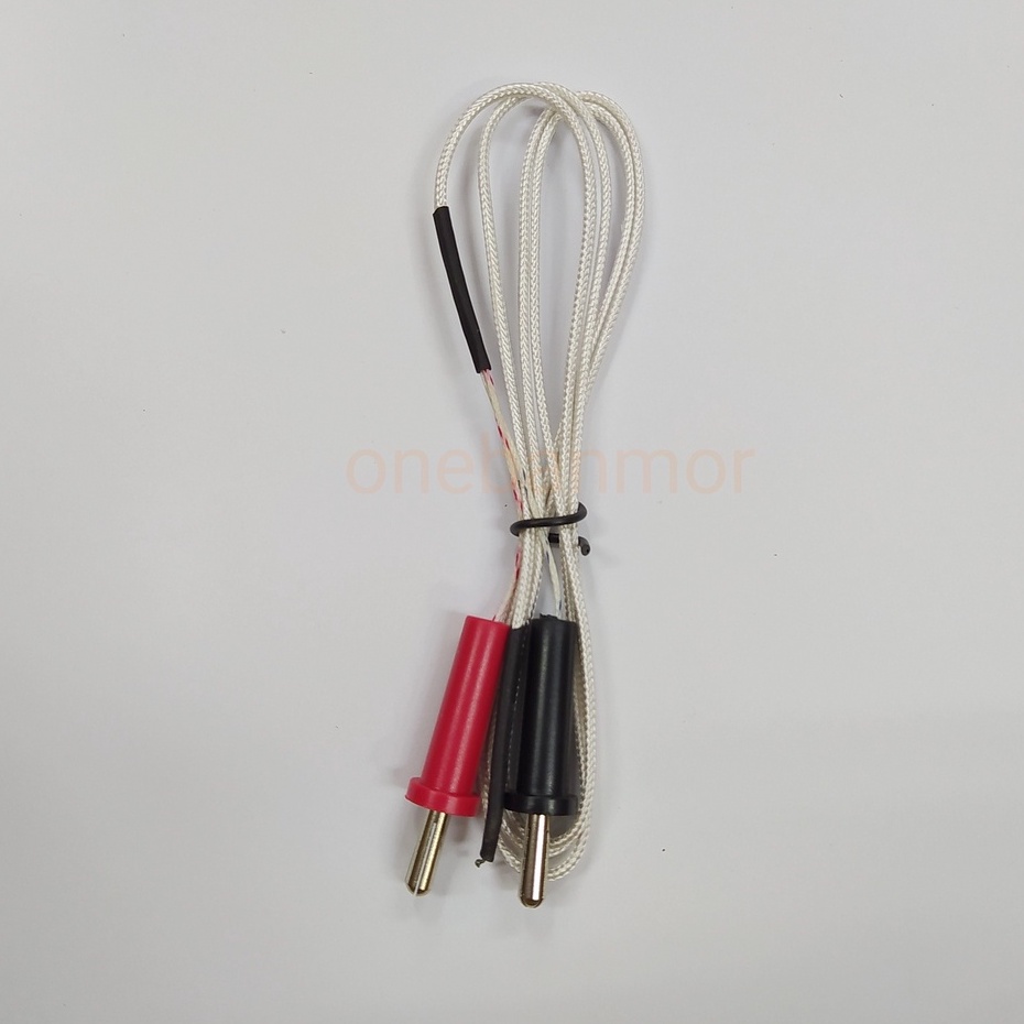 สายวัดอุณหภูมิ แบบ K-typeสำหรับมันติมิสเตอร์และเครื่องวัดอุณหภูมิ( สาย )onebanmor