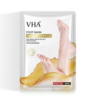 ถุงเท้าสปาผิวนุ่มเนียนบำรุงเซลล์ผิวเท้า Vha foot mask