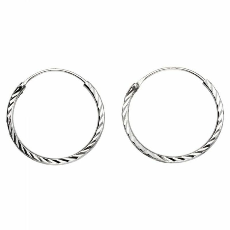 Ing Collection เงินแท้ 925 เด็กผู้ใหญ่ต่างหู Anting Perak Tulen Silver