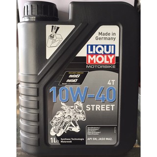 น้ำมันเครื่อง 4T LIQUI MOLY 10w40 1ลิตร