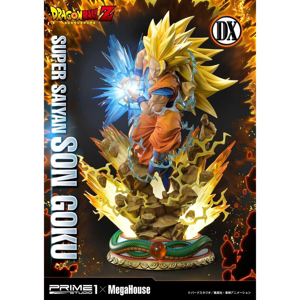 [ของแท้][งานเรซิ่น] Prime 1 Studio Mega Premium Masterline Dragon Ball Z Super Saiyan Son Goku DX Ver – งานปั้น ซุน โกคู
