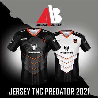 ใหม่ เสื้อกีฬาแขนสั้น ลายทีม TNC dota 2 pubg mobile legend free nickname 2021