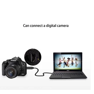 สาย Mini usb cable for Canon สายยูเอสบีกล้อง คุณภาพดี high quality 5D 6D 7D 80D 500D 550D 600D 700D 750D 1300D more📷