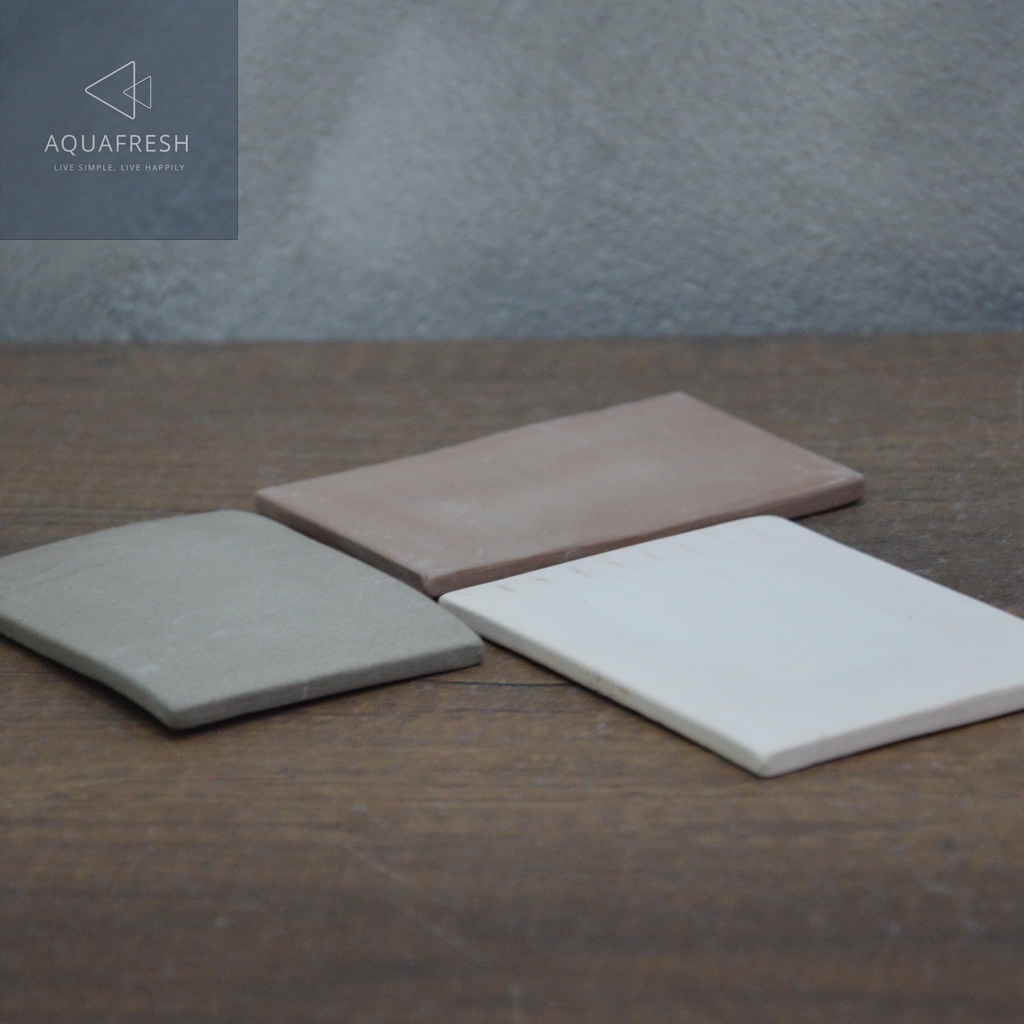 Ceramic Plate (Size 10 x 7 cm), แผ่นเซรามิค ขนาด 10 x 7 ซม. สำหรับจัดหรือตกแต่งตู้ปลาสวยงาม แผ่นพันมอส - รูปที่ 3