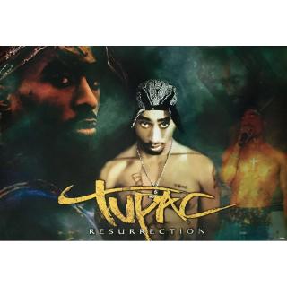 Tupac Shakur (s), โปสเตอร์นักร้องต่างประเทศ AM/EU