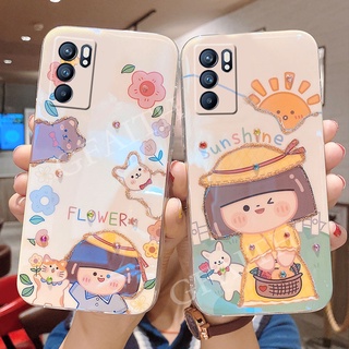 In Stock เคสโทรศัพท์ OPPO Reno 6Z 6 5 5Pro Marvel Edition 4 5G 4G Case Soft Phone Casing ins Glitter Rhinestone Cartoon Cute Gril Bling Girlish Heart Cover เคส Reno6 Z Reno5 Pro Reno4