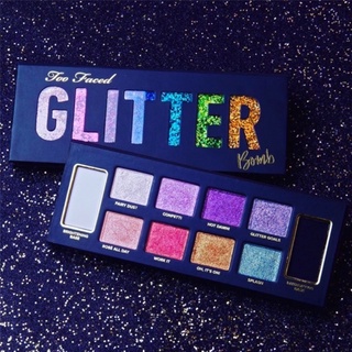 Too Faced Glitter Bomb Eyeshadow Palette #มือ2ไม่เคยใช้