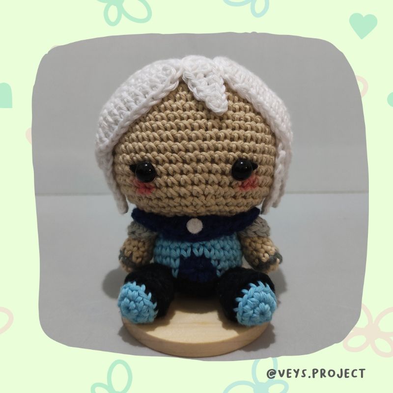 ตุ๊กตาถัก Jett - Valorant/Jett Amiguumi