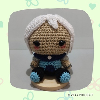 ตุ๊กตาถัก Jett Valorant Jett Amigurumi