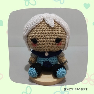 ตุ๊กตาถัก Jett Valorant Jett Amigurumi