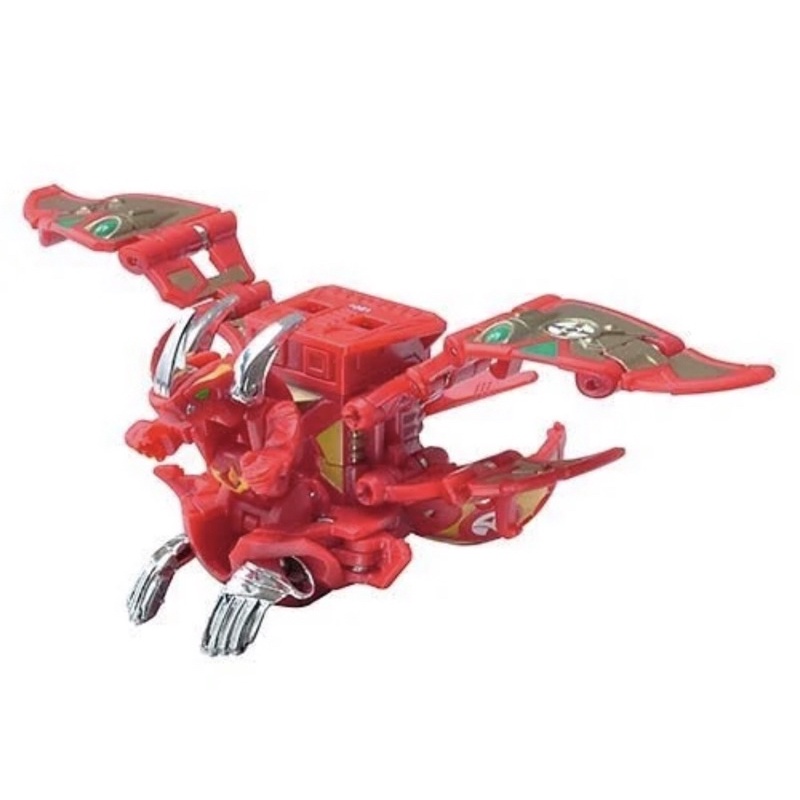 Bakugan Combat Set Pyrus Lumino Dragonoid & Explosix Cross Buster Battle Gear (Exclusive Japanese Ve