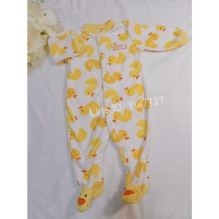 Carters เป็ดเหลือง แขนยาวคลุมเท้า 6M ผ้าหนานุ่ม เหมาะกับเด็กที่ไม่ชอบห่มผ้า ใส่นอนห้องแอร์อุ่นสบาย 😊