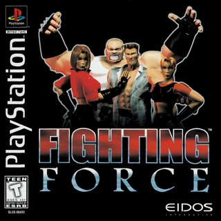 FIGHTING FORCE 1 [PS1 US : 1 Disc]