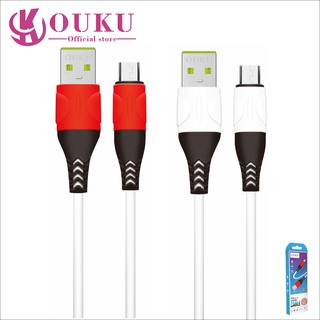 OUKU X6 5Aสายชาร์จโทรศัพท์มือถือชาร์จเร็ว สำหรับ L/Micro USB/Type C สายแข็งแรงทนทาน ราคาถูก พร้อมส่ง