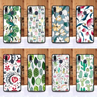 เคส Samsung M20 ลายดอกไม้ ขอบนิ่มหลังแข็ง เคสมือถือ เคสโทรศัพท์ Case เคส TPU ขอบนิ่มหลังแข็ง ไม่ขูดตัวเครื่อง ไม่กัด