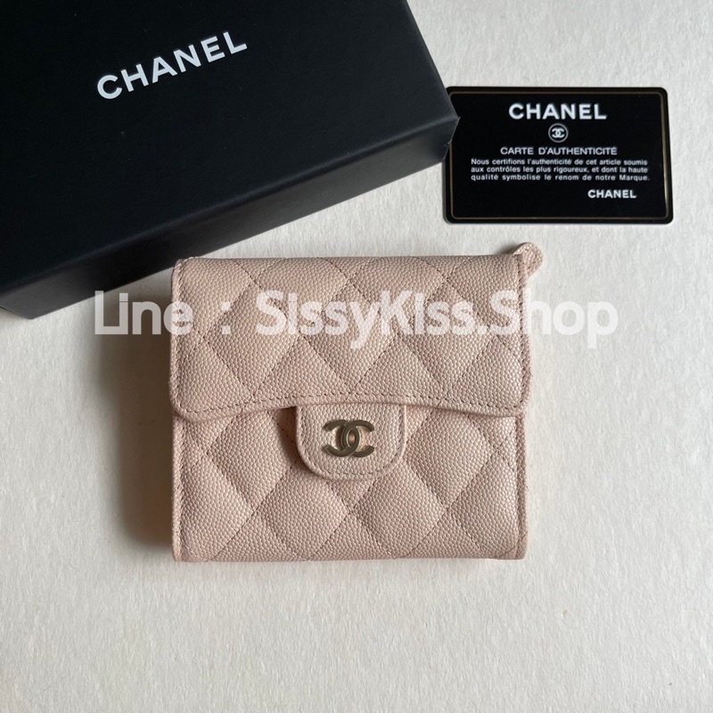 New Chanel Tri-Fold wallet Ghw holo 31