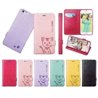 เคสฝาพับ Domicat OPPO  R9S/A15/A93/A73/F17/F17Pro/A57/A31/R17Pro ฝาผับเก็บนามบัตรได้ มีสายคล้องมือสีเดียวกับเคส