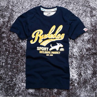 rudedog เสื้อคอกลมชาย  รุ่น Sport สีกรม