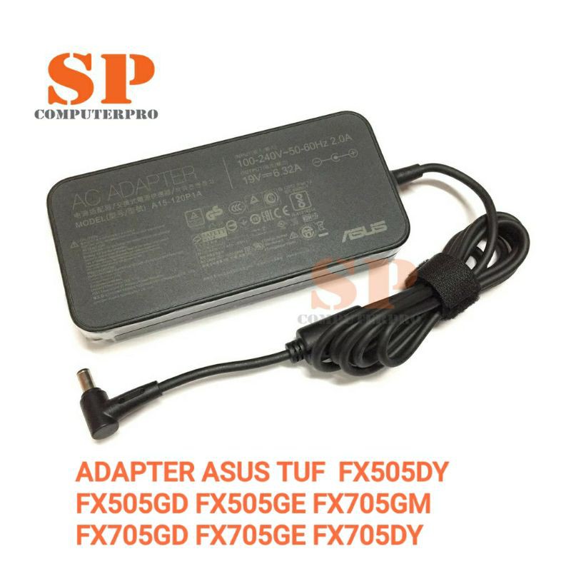 ASUS Adapter อแดปเตอร์ของแท้ ASUS FX505DY FX505GD FX505GE FX705GM FX705GD FX705GE FX705DY  19V 6.32A หัว 6.0*3.7 120W
