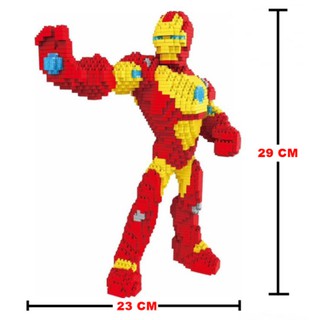 ของเล่น ตัวต่อ ของสะสม  ไอรอนแมน จำนวน 2,100 ชิ้น  พร้อมคู่มือการประกอบ - NPX 8830 - 2
