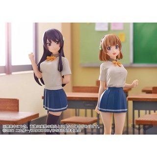 [ Figure แท้ ] Osananajimi ga Zettai ni Makenai Love Comedy - Kuroha Shida &amp; Shirokusa Kachi Set คู่ [ Banpresto ]