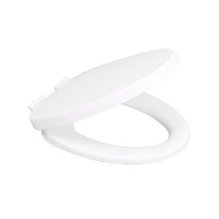 ลดพิเศษ Cotto C91251 ฝาชักโครก (มีน๊อตและอุปกรณ์ติดตั้ง) ทรงรี / วี (V shape) กันการกระแทก (Soft Clo