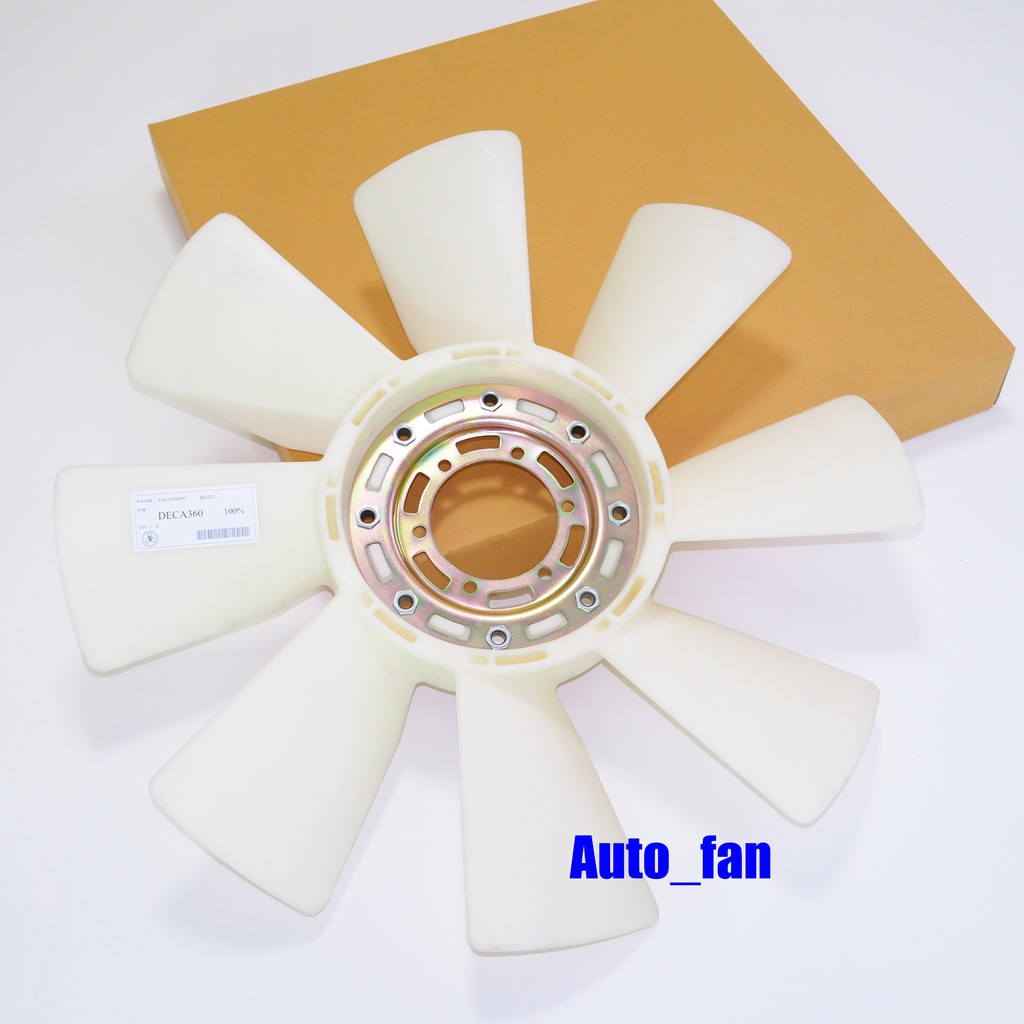 ใบพัดลมหม้อน้ำอีซูซุ เดก้า360 ISUZU DECA360, FXZ/FYH/GXZ360, 6UZ1 รหัส 1-13660-143-0