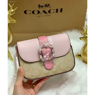 (แท้ 💯%‼) COACH GEMMA CROSSBODY BAG