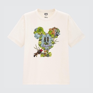 Uniqlo เสื้อยืดแขนสั้น พิมพ์ลาย Disney Mickey MFA ARCHIVE สําหรับผู้ชาย และผู้หญิง 449508S-5XL