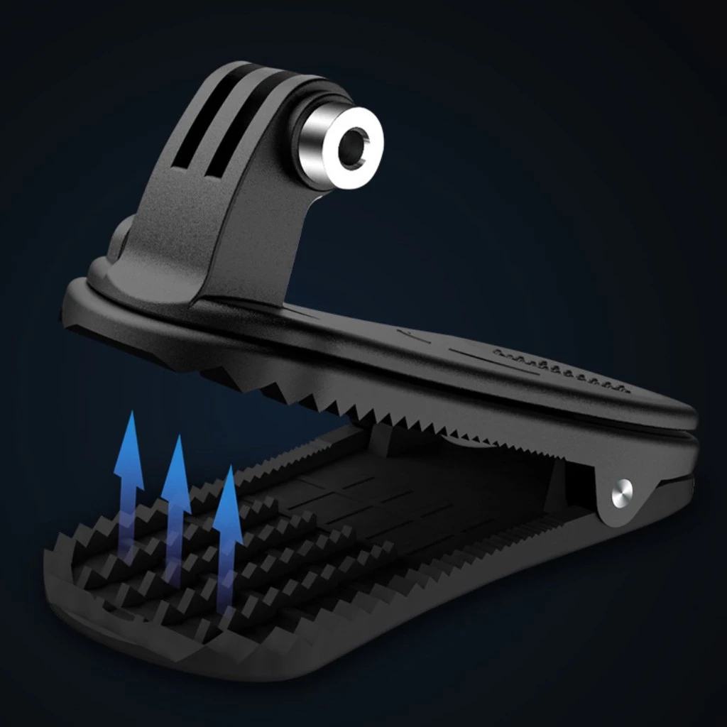 TELESIN Backpack Clip GoPro Mount 360 Degree Rotary คลิปหนีบติด หมุนได้ 360 องศา คลิปหนีบกระเป๋า หนีบหมวก Xiaomi Yi Osmo thumbnail 6