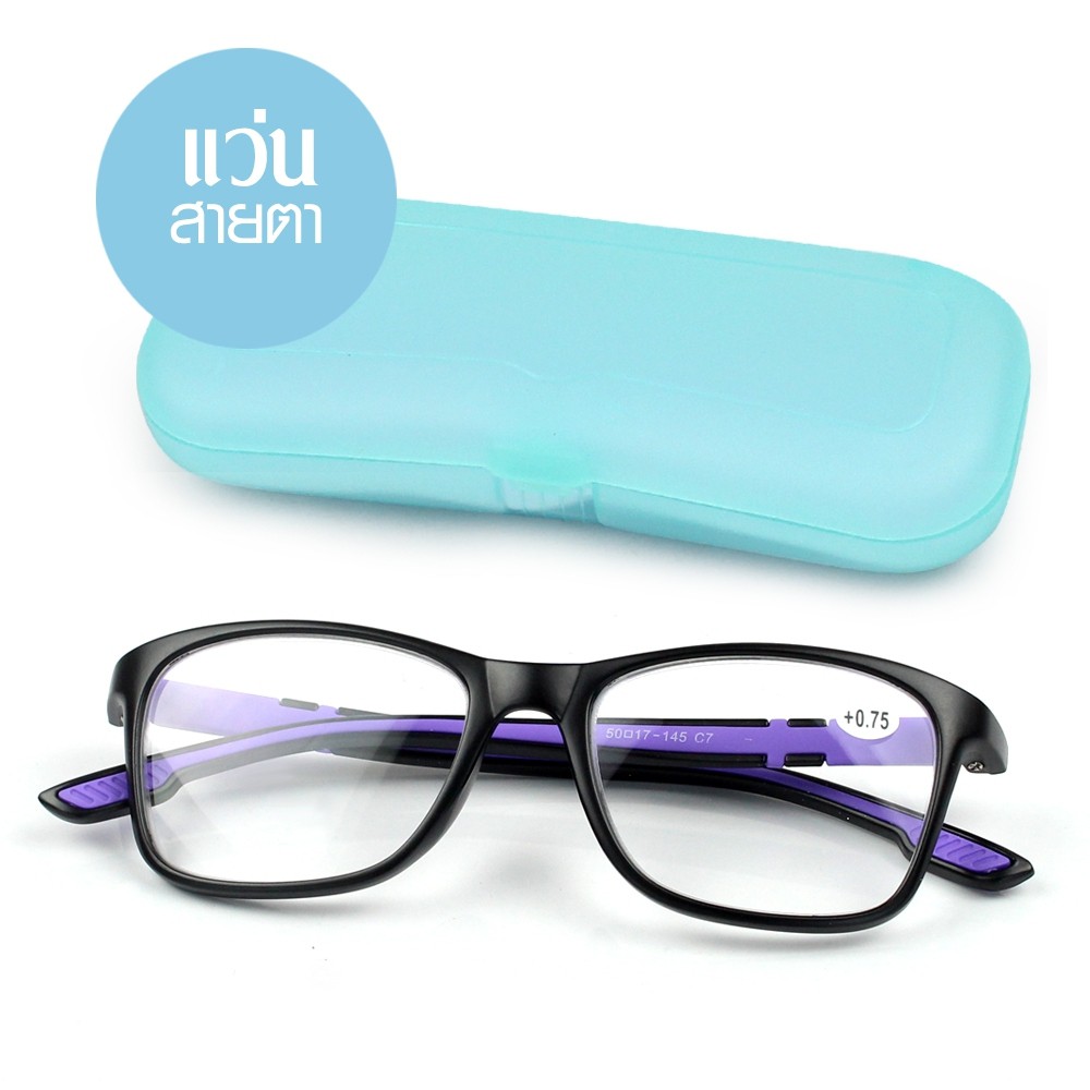 Telecorsa แว่นสายตายาว พร้อมกล่อง 9001 (คละสี) รุ่น Long-sighted-JC034DR-08c-K2